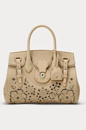 Ralph Lauren Sac Soft Ricky 27 brodé en denim