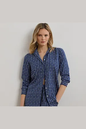Ralph Lauren Chemise Classic Fit en crêpe à motif
