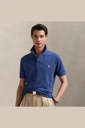 Ralph Lauren Polo en coton piqué Slim Fit