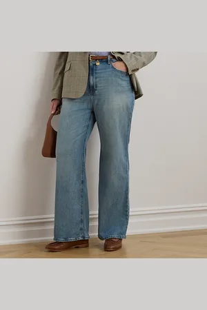 Ralph Lauren Grandes Tailles - Jean taille haute à jambe large
