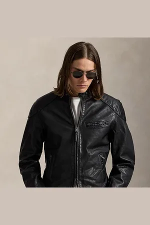 Ralph Lauren Perfecto Café Racer en cuir