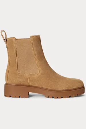 Ralph Lauren Bottines Allyson en daim