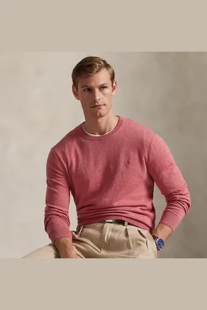 Ralph Lauren Pull col rond en coton et cachemire