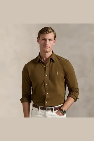 Ralph Lauren Chemise ultra-légère en coton piqué