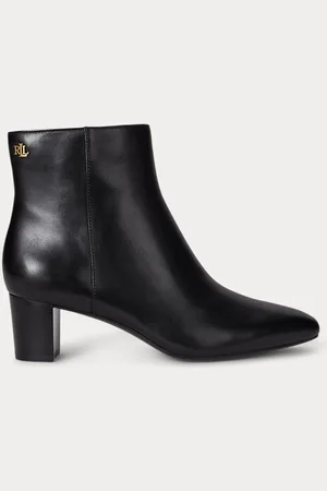 Ralph Lauren Bottines Demi en cuir tanné