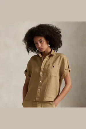 Ralph Lauren Chemise à manches courtes en lin