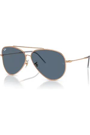 Ray-Ban Aviator Reverse Lunettes De Soleil Monture Verres Bleu 59-11