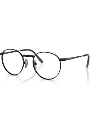 Ray-Ban Round II Titanium Optics Monture Verres Incolore Polarisé 47-20