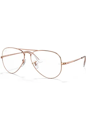 Ray-Ban Aviator Optics Monture Verres Incolore 58-14