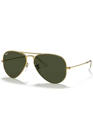 Ray-Ban Aviator Classic Lunettes De Soleil Monture Verres Vert 55-14