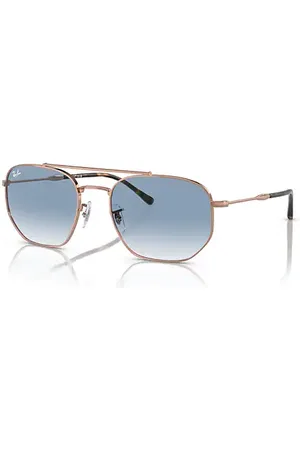 Ray-Ban Rb3707 Lunettes De Soleil Monture Verres Bleu 54-20