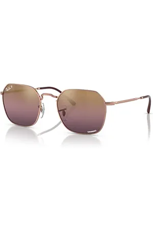 Ray-Ban Jim Lunettes De Soleil Monture Verres Rouge Polarisé 55-20