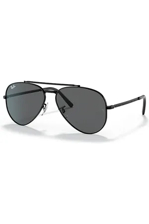 Ray-Ban New Aviator Lunettes De Soleil Monture Verres Gris 58-14