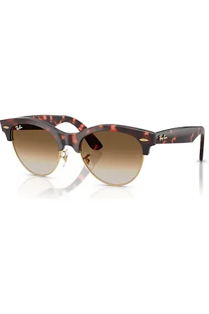 Ray-Ban Clubmaster Way Lunettes De Soleil Monture Verres Brun 51-19