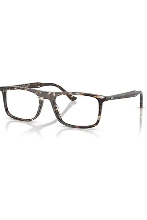 Ray-Ban Rb5440 Optics Monture Havana Écaille De Tortue Jaune Verres Incolore Polarisé 53-18