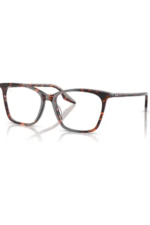 Ray-Ban Rb5422 Optics Monture Havana Écaille De Tortue Rouge Verres Incolore Polarisé 52-16