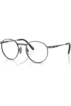 Ray-Ban Round II Titanium Optics Monture Verres Incolore Polarisé 47-20