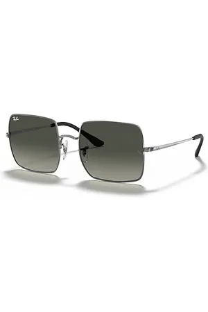 Ray-Ban Square 1971 @collection Lunettes De Soleil Monture Verres Gris 54-19