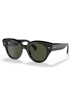 Ray-Ban Roundabout Lunettes De Soleil Monture Verres Vert 47-22