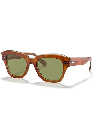 Ray-Ban State Street Lunettes De Soleil Monture Verres Vert 49-20