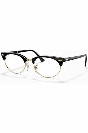 Ray-Ban Clubmaster Oval Optics Monture Verres Incolore 52-19