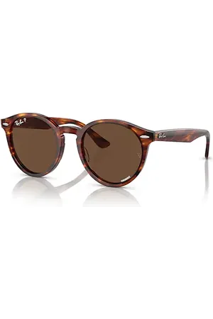 Ray-Ban Larry Lunettes De Soleil Monture Verres Brun Polarisé 49-21