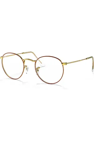 Ray-Ban Round Metal Optics Monture Verres Incolore 47-21