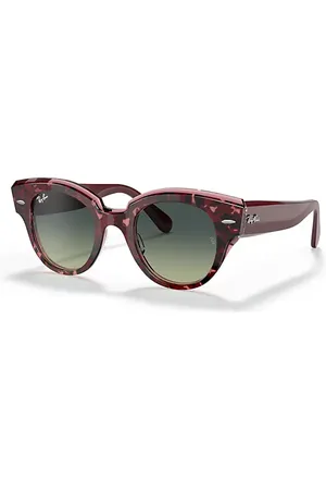 Ray-Ban Roundabout Lunettes De Soleil Monture Verres Vert 47-22