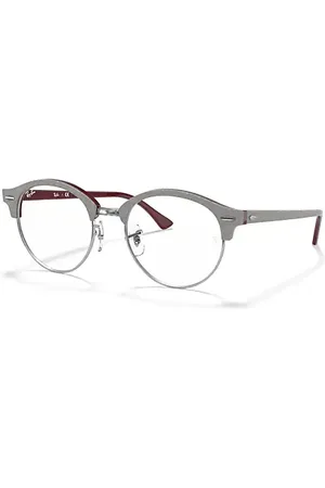Ray-Ban Clubround Marble Optics Monture Verres Incolore 49-19