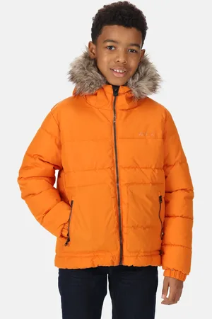 Fashion parka fourrure enfant