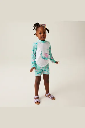 Regatta Combinaison de Bain Protectrice Enfant Avec Design Peppa Pig Blanc