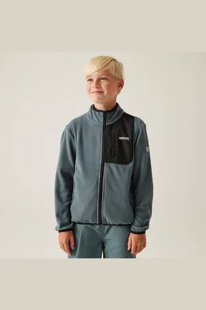 Regatta Polaire Zippée Frankie Pour Enfant Gris Mat