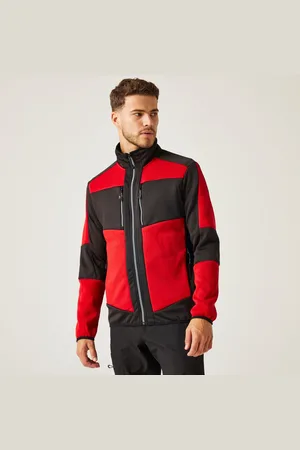 Regatta E-volve Homme Couche Intermédiaire Extensible Classic Red Black