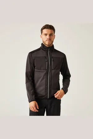 Regatta E-volve Homme Couche Intermédiaire Extensible Ash Black