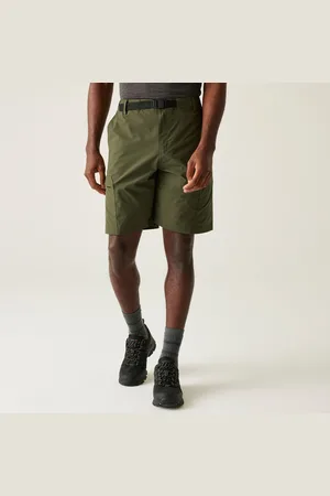 Regatta Short Mallen Pour Homme Kaki Foncé