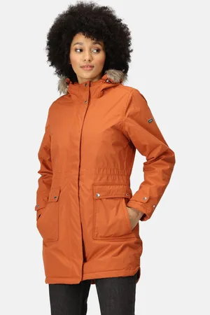 Regatta Sabinka Parka Avec Bordure en Fausse Fourrure Pour Femme