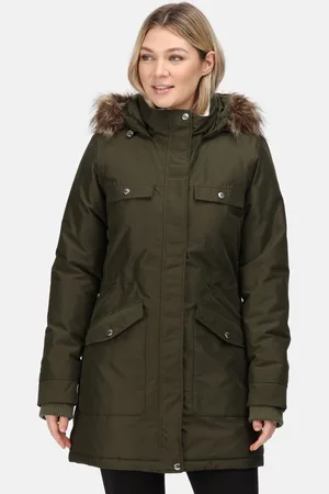 Regatta Samiyah Femme Parka Chaude Imperméable à Capuche