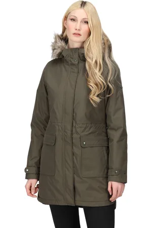 Regatta Sabinka Parka Avec Bordure en Fausse Fourrure Pour Femme