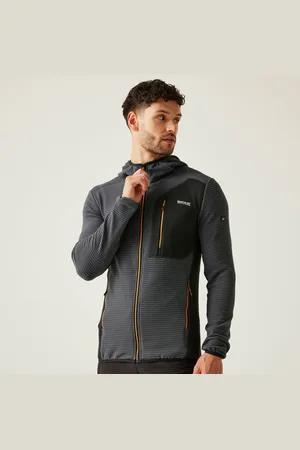 Regatta Polaire Zippée Lakewright Pour Homme Foncé et Noir