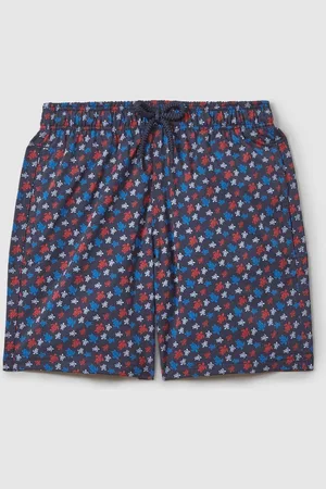 Vilebrequin Short de bain repliable à imprimé tortues