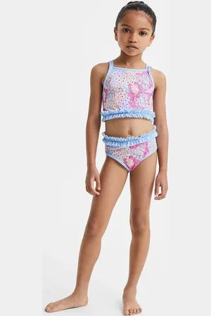 Reiss Lyla - Bikini à volants et imprimé floral