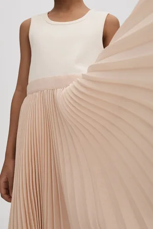 Reiss Harriet - Robe plissée asymétrique