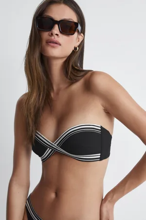 Reiss Raven -Faith Haut de bikini style color block
