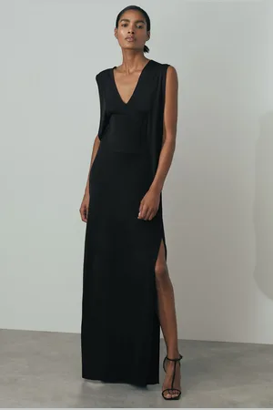 ATELIER Lucia - Robe longue en jersey avec détail corset