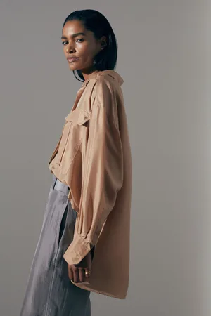 ATELIER Mirabelle - Chemise à poche boutonnée oversize