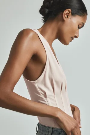 ATELIER Fernanda - Débardeur détail corset