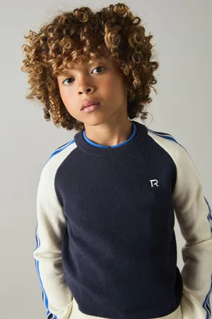 Reiss Buckley - Monogram-Embroidered Jumper with Wool