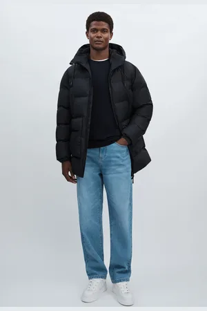 Rains Long Puffer Cargo Jacket -Doudoune longue