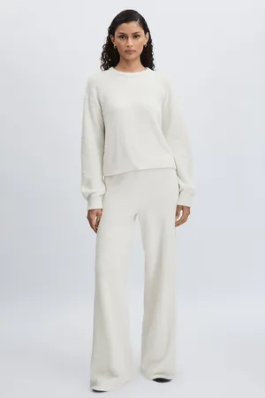 Calvin Klein Plush Pants - Jogging droit en chenille