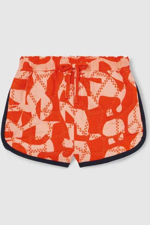 Reiss Josanna - Josanna Cotton Graphic-Print Quilted Shorts